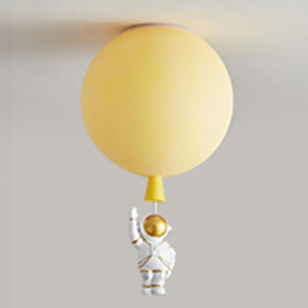Astro Balloon Flush Mount Ceiling Light | LED, Playful Design for Kids 17