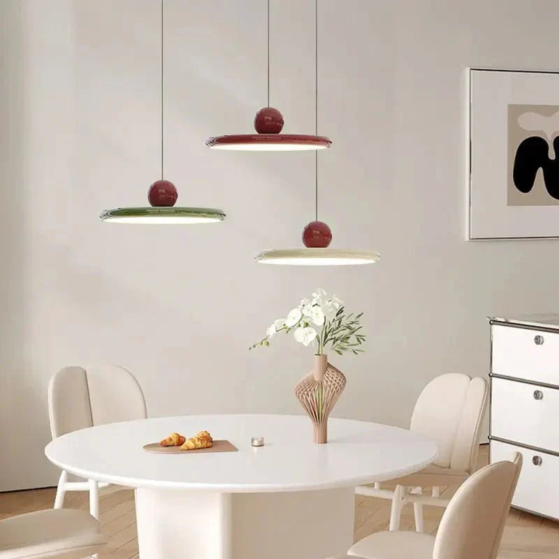Bauhaus Glass Pendant Light | LED, Minimalist Design for Kitchen 2