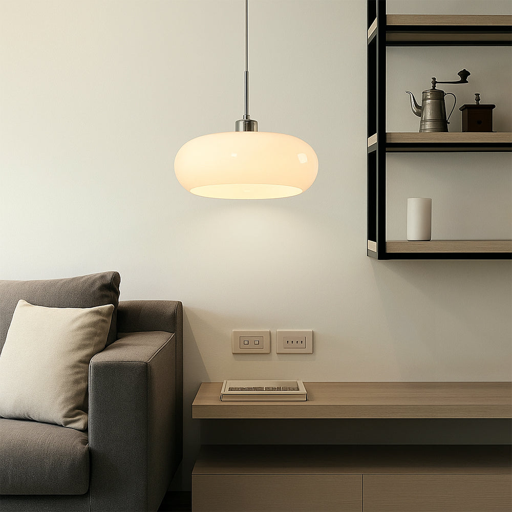 Breeza Pendant Light | Glass, Adjustable Height for Kitchen Pendant Lighting 6