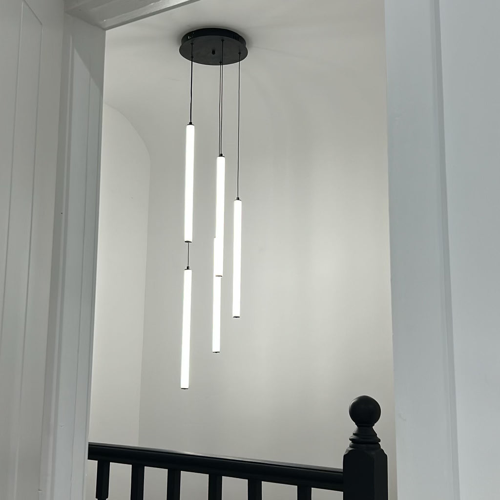 Caden Chandelier Light | Modern Metal and Glass, Artistic Design 5