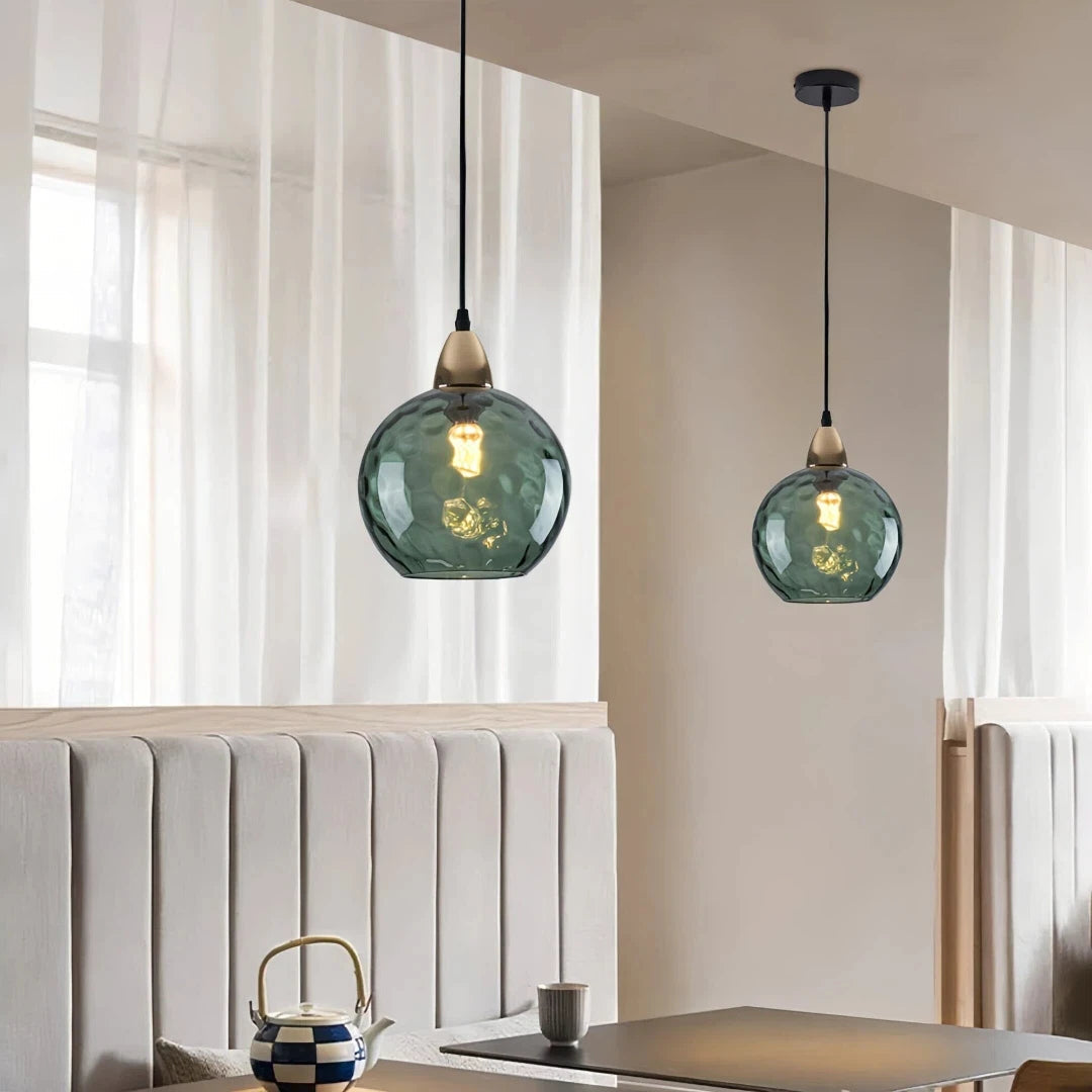 Cobalt Pendant Light | Adjustable Glass, Modern Design for Kitchen Pendant Lighting 11