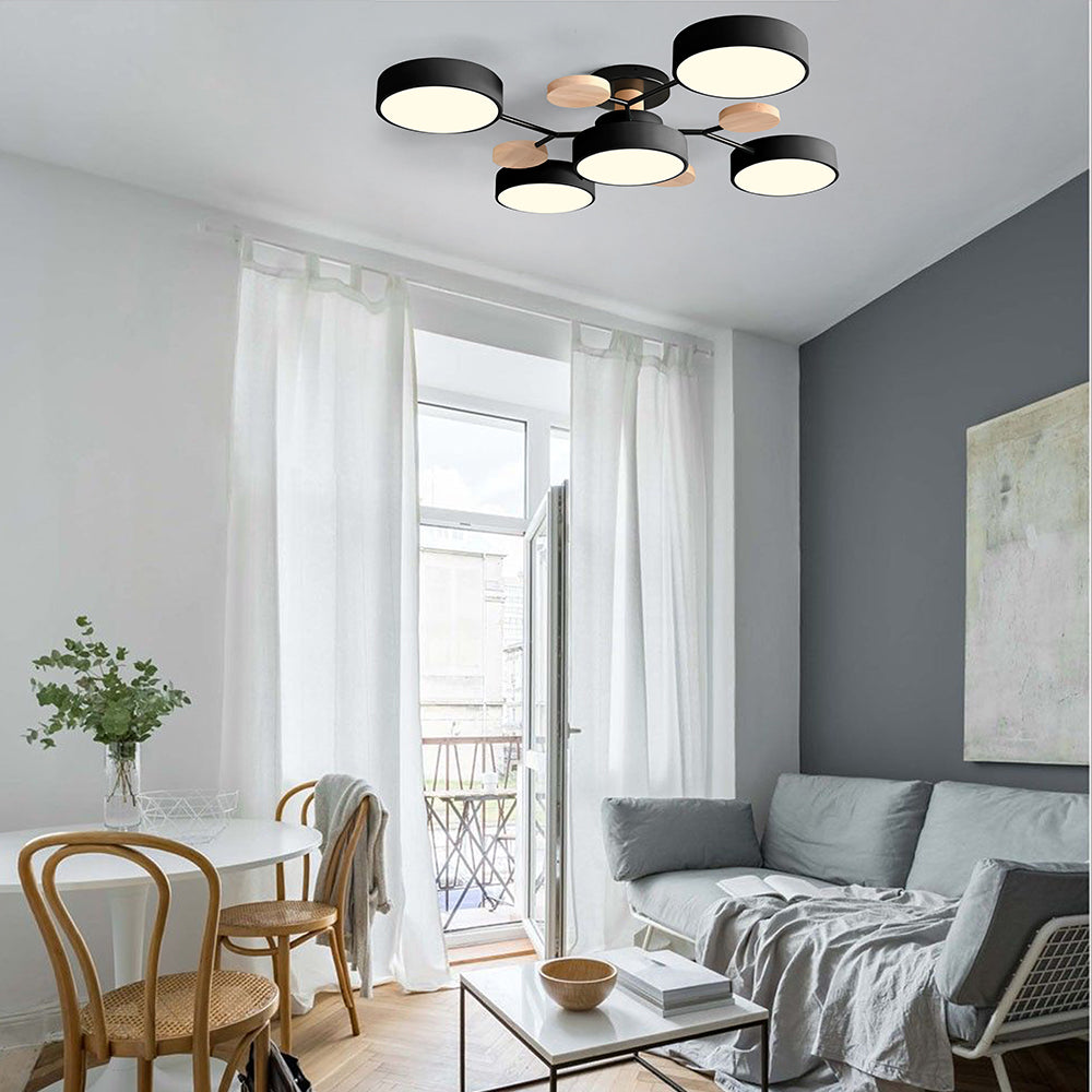 Cylindra LED Ceiling Light Fixture | Energy-Efficient, Modern Design 6