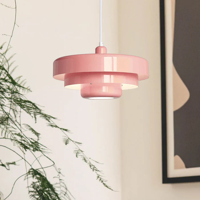 Dazzle Pendant Light | Geometric Iron Design, Warm Glow for Kitchen Island Lighting 7