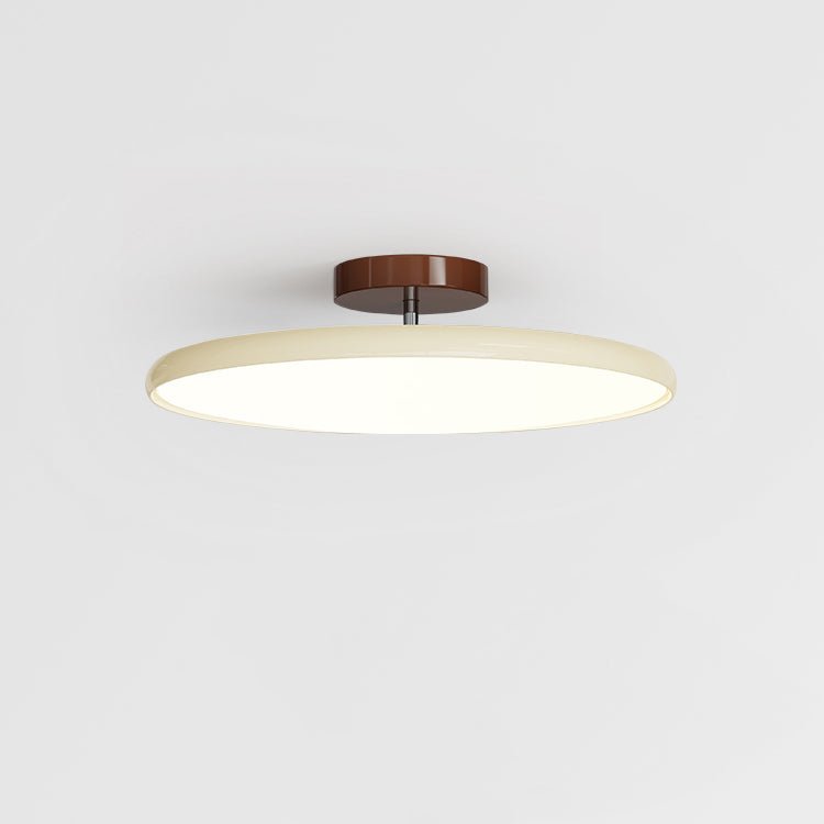 Fynex Flush Mount Ceiling Light | Colorful Metal and Acrylic Design, Adjustable Head 0