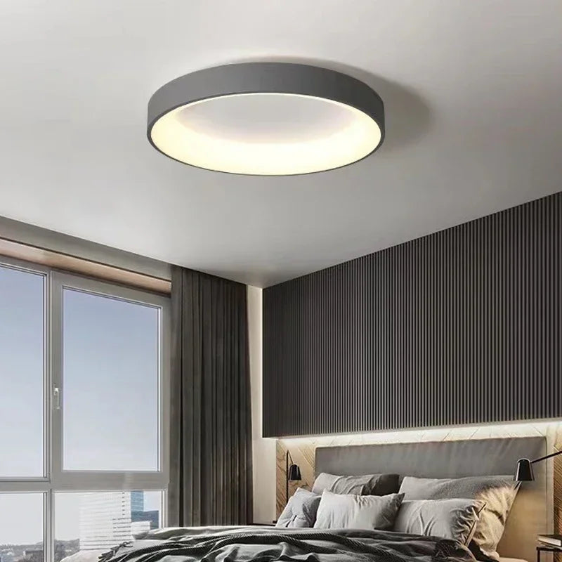 Mira Flush Mount Ceiling Light | LED, Minimalist Design 2