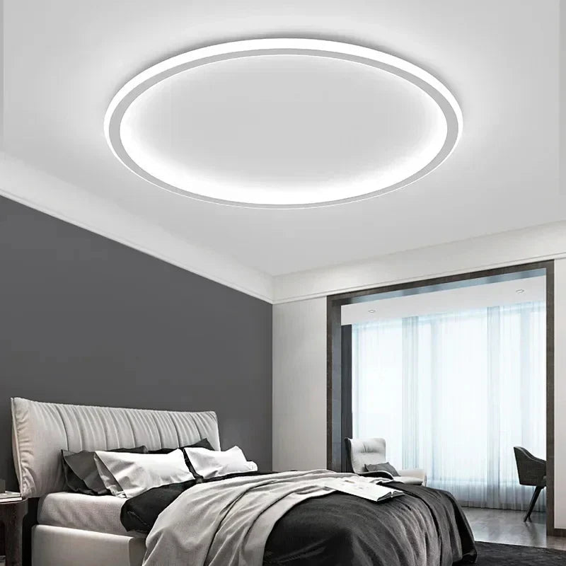 Mira Flush Mount Ceiling Light | LED, Minimalist Design 2