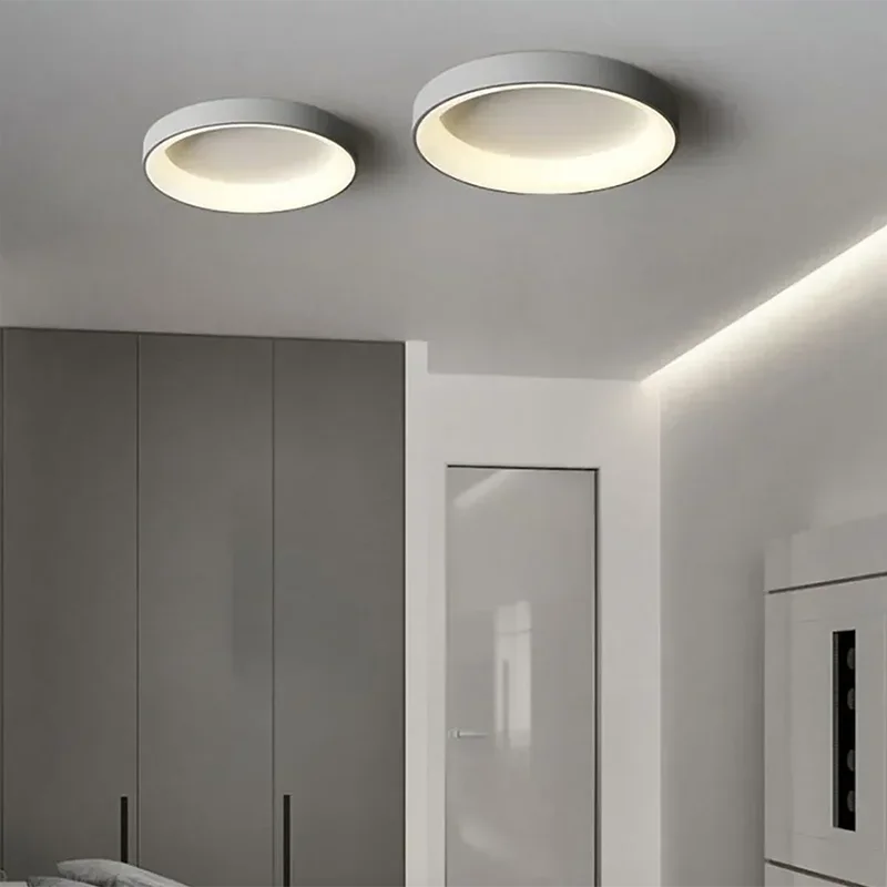 Mira Flush Mount Ceiling Light | LED, Minimalist Design 3