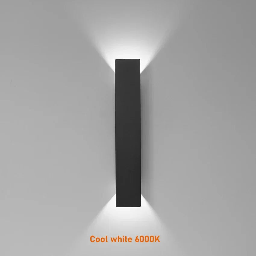 Mira Outdoor Wall Lantern | Waterproof LED, Modern Up and Down Light 3