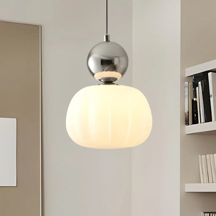 Mira Pendant Light | Frosted Glass, Modern Kitchen Island Lighting 13