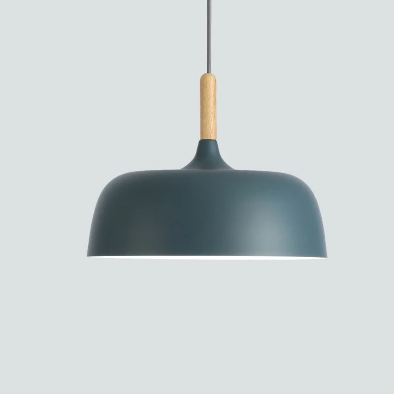 Mira Pendant Light | Wooden Accent, Scandinavian Design for Kitchen Island Lighting 6