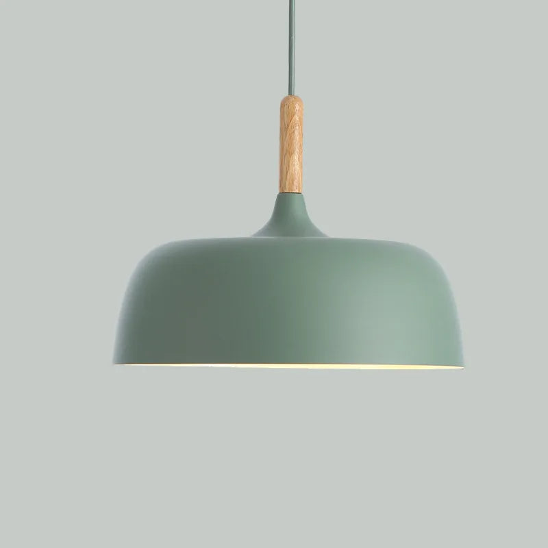 Mira Pendant Light | Wooden Accent, Scandinavian Design for Kitchen Island Lighting 9