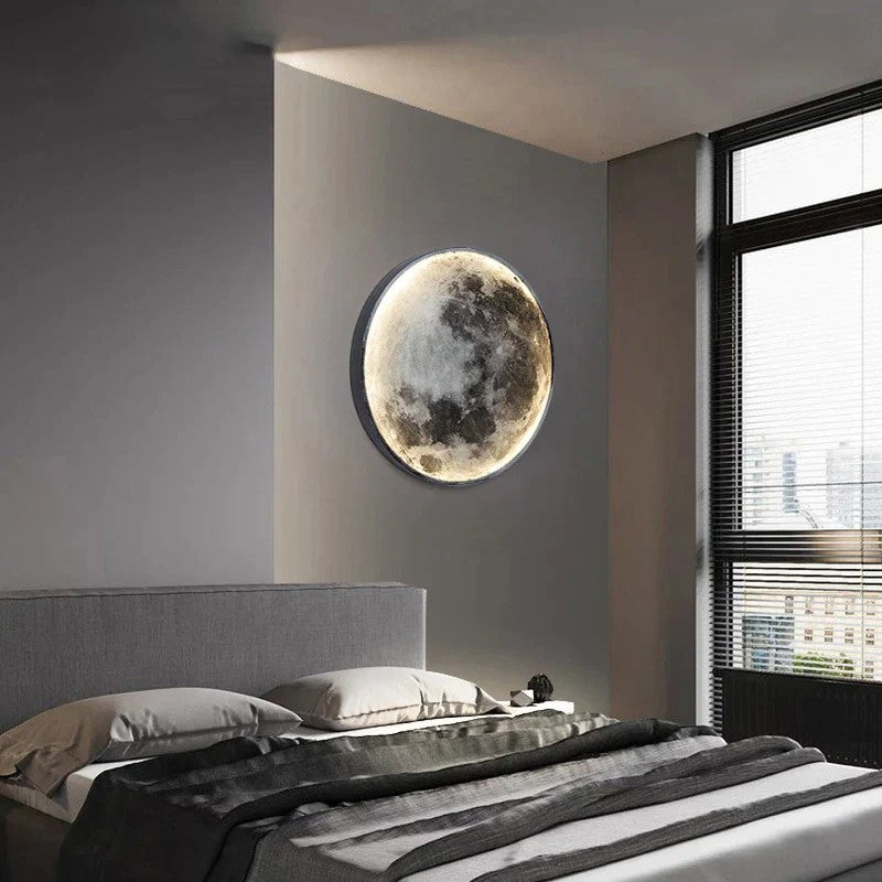 Mira Wall Sconce | Dimmable LED, Moon Design 8