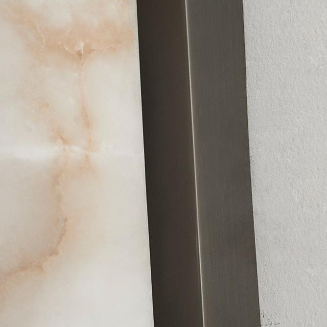 Mira Wall Sconce | Spanish Marble Effect, Minimalist Design 3