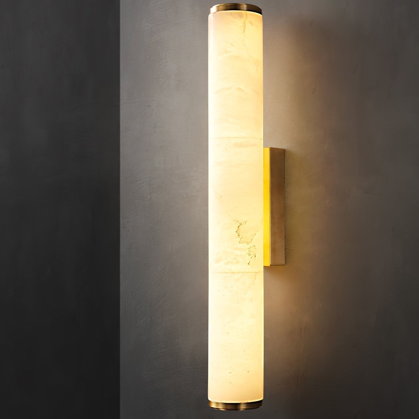 Mira Wall Sconce | Spanish Marble Effect, Minimalist Design 6