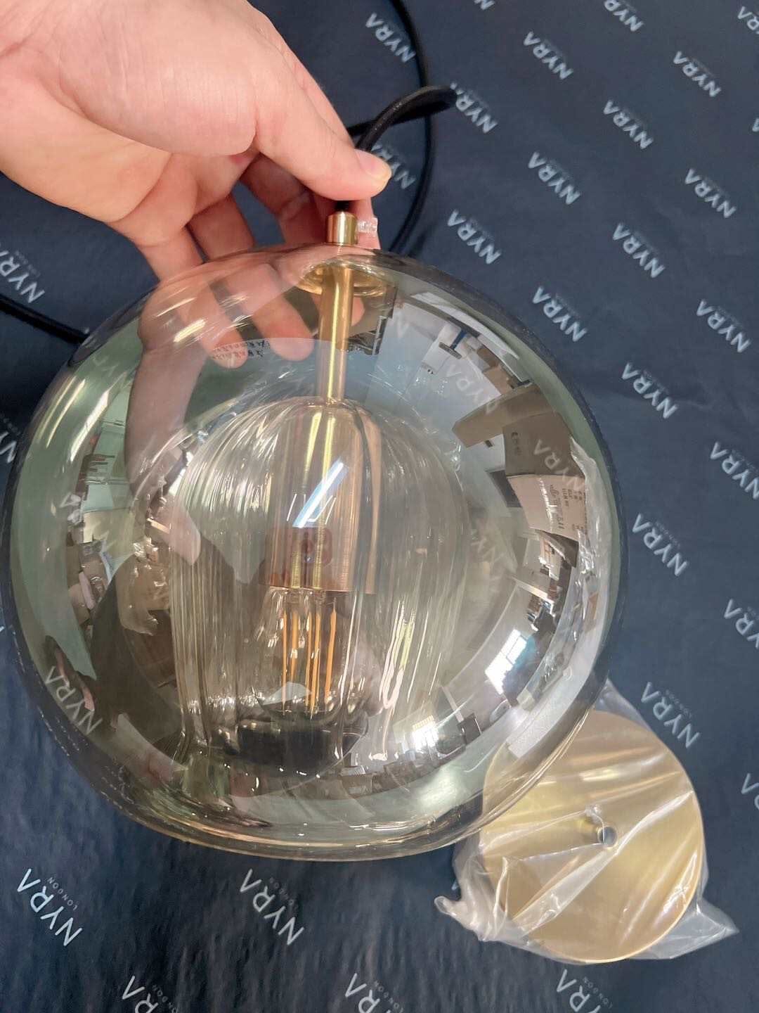 Mizan Pendant Light | Handblown Glass, Unique Orbs for Kitchen and Dining 6