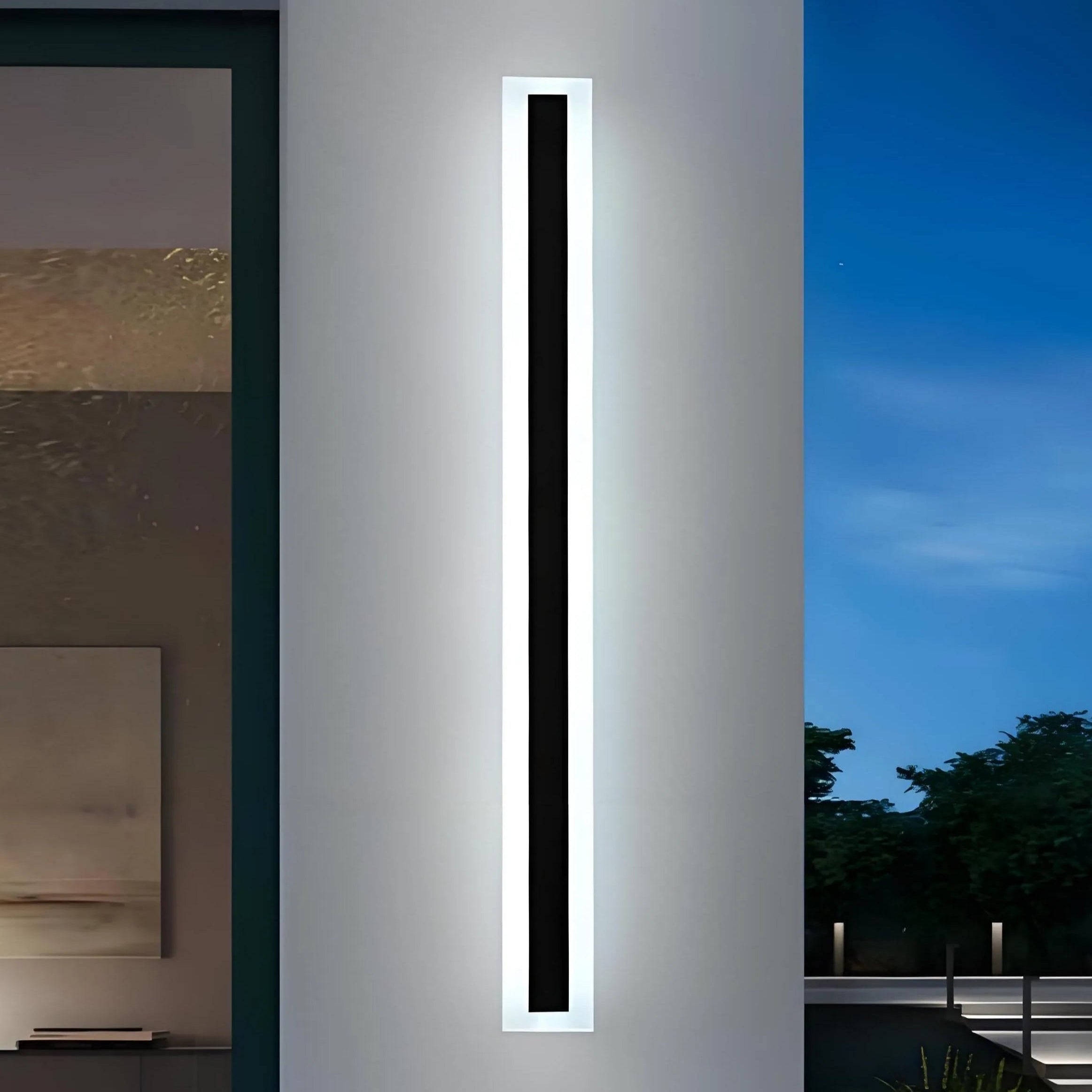 Olin Outdoor Wall Light | Black Metal, IP65 Waterproof with Motion Sensor 9