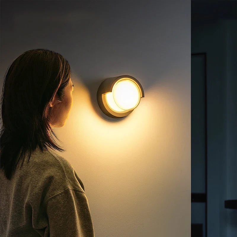 Oriana Outdoor Wall Light | Motion Sensor, Waterproof, Modern Design 7