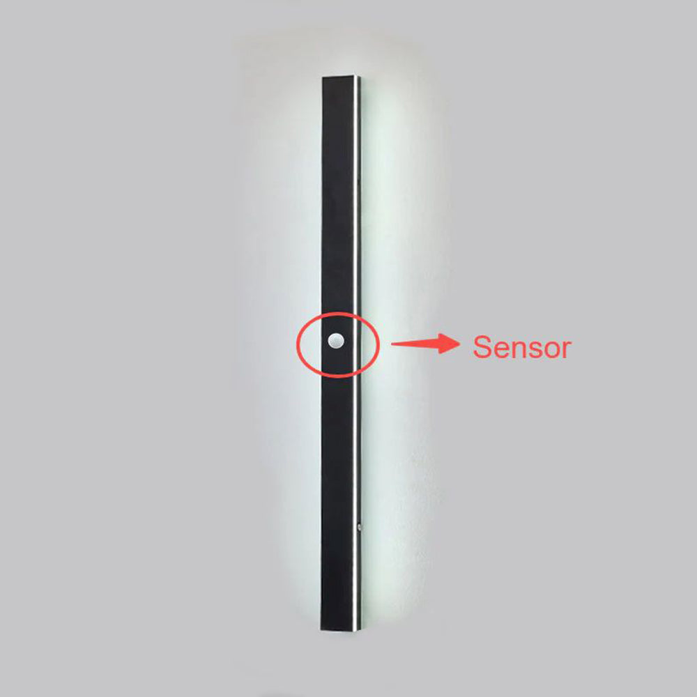 Silex Outdoor Wall Lamp | Sleek Black, Dimmable LED 5
