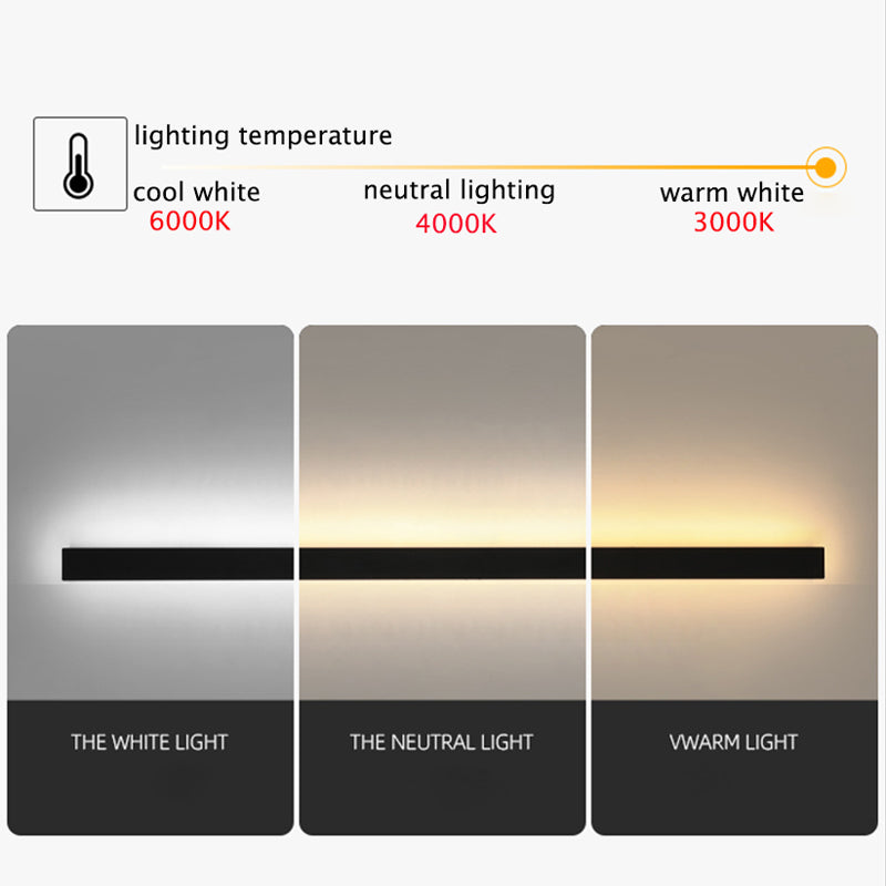 Silex Outdoor Wall Lamp | Sleek Black, Dimmable LED 8