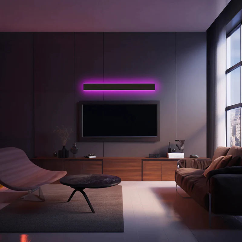 Silex Outdoor Wall Lamp | Sleek Black, Dimmable LED 9