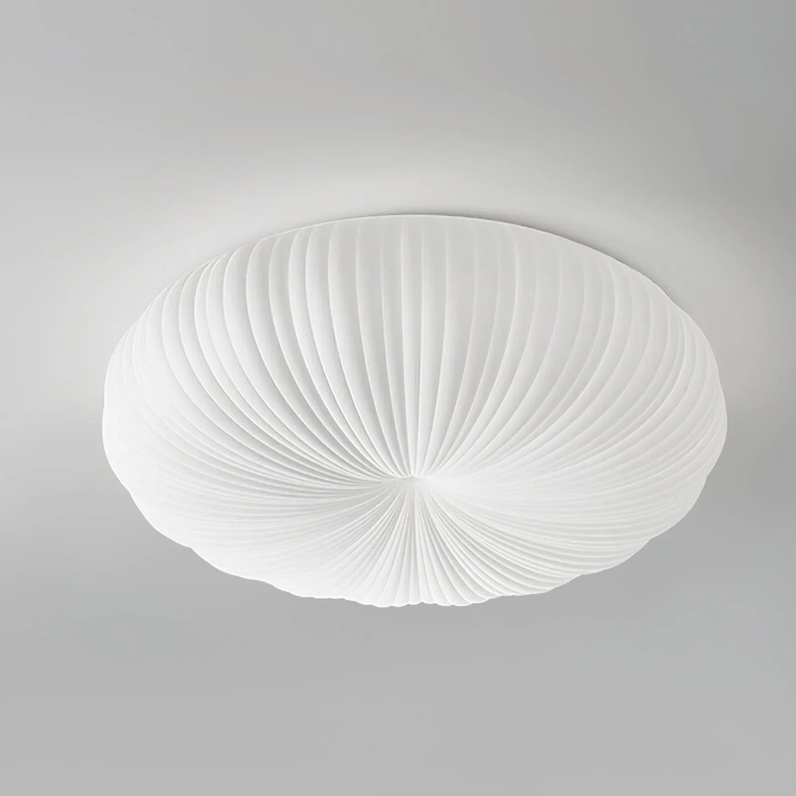 Tranquil Dome Ceiling Light | Flush Mount LED Fixture, Japandi Style 5