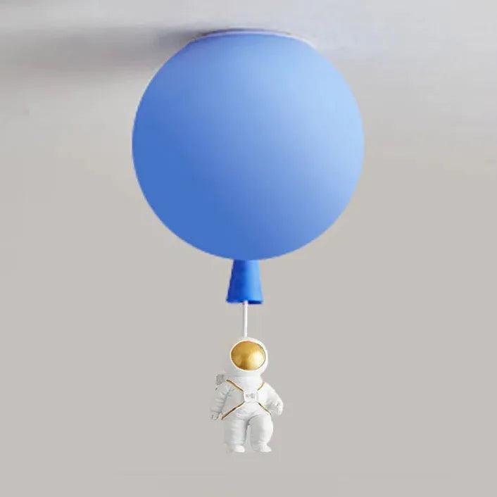 Astro Balloon Flush Mount Ceiling Light | LED, Playful Design for Kids 12