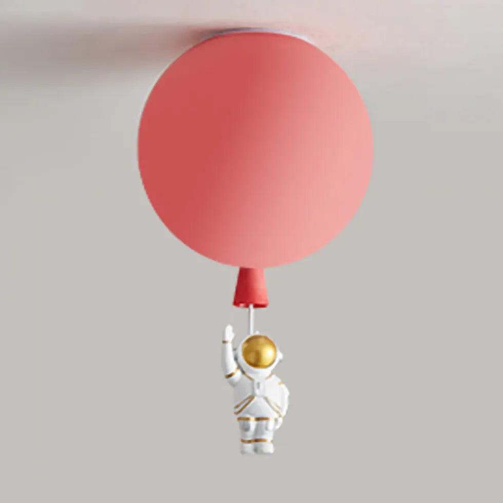 Astro Balloon Flush Mount Ceiling Light | LED, Playful Design for Kids 23