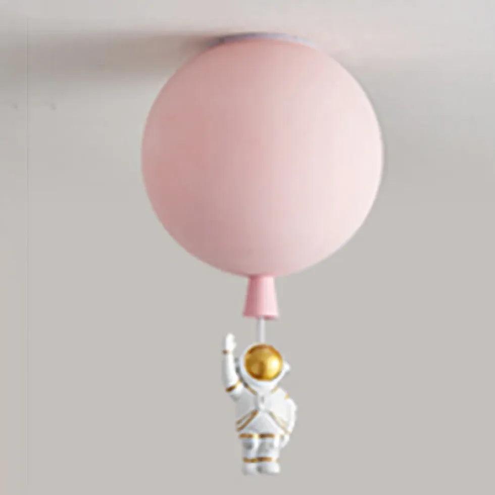 Astro Balloon Flush Mount Ceiling Light | LED, Playful Design for Kids 7