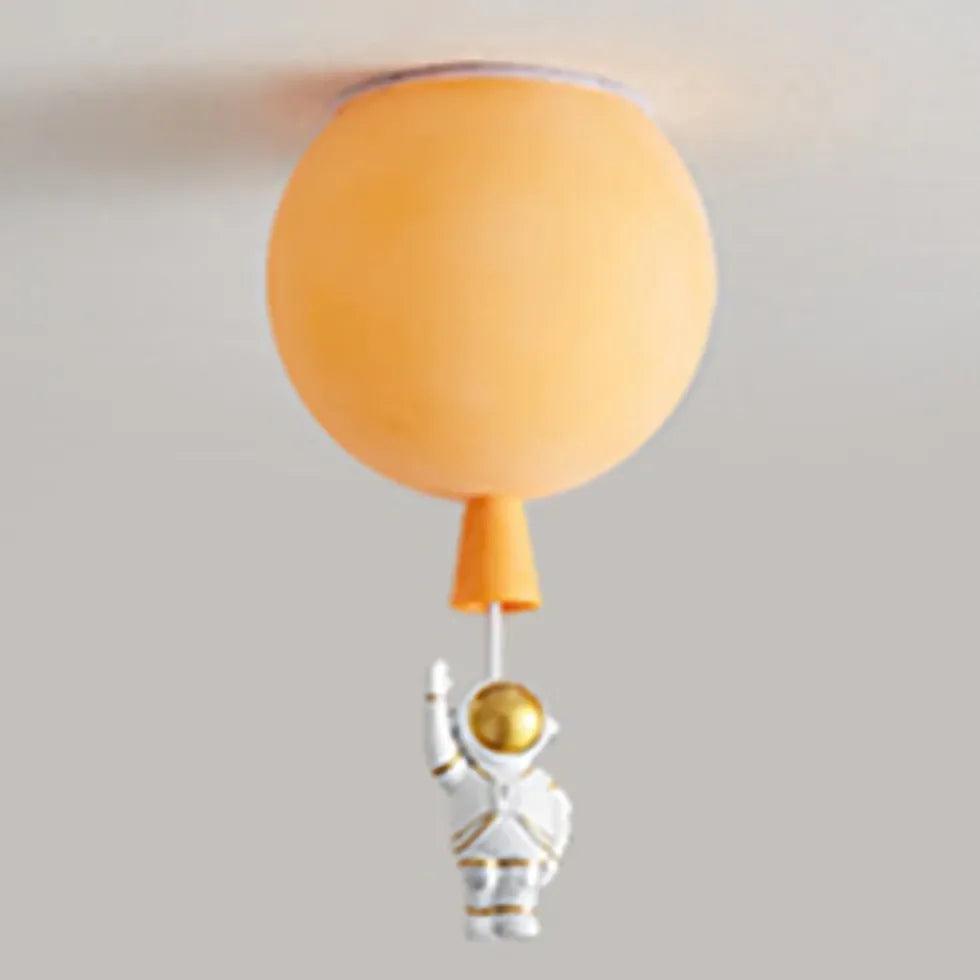 Astro Balloon Flush Mount Ceiling Light | LED, Playful Design for Kids 9