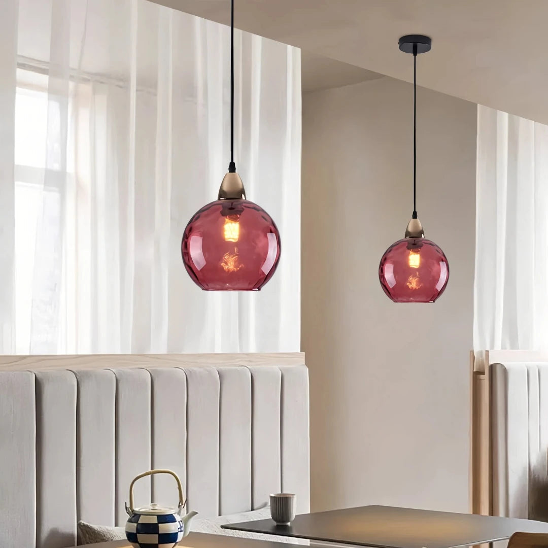 Cobalt Pendant Light | Adjustable Glass, Modern Design for Kitchen Pendant Lighting 0