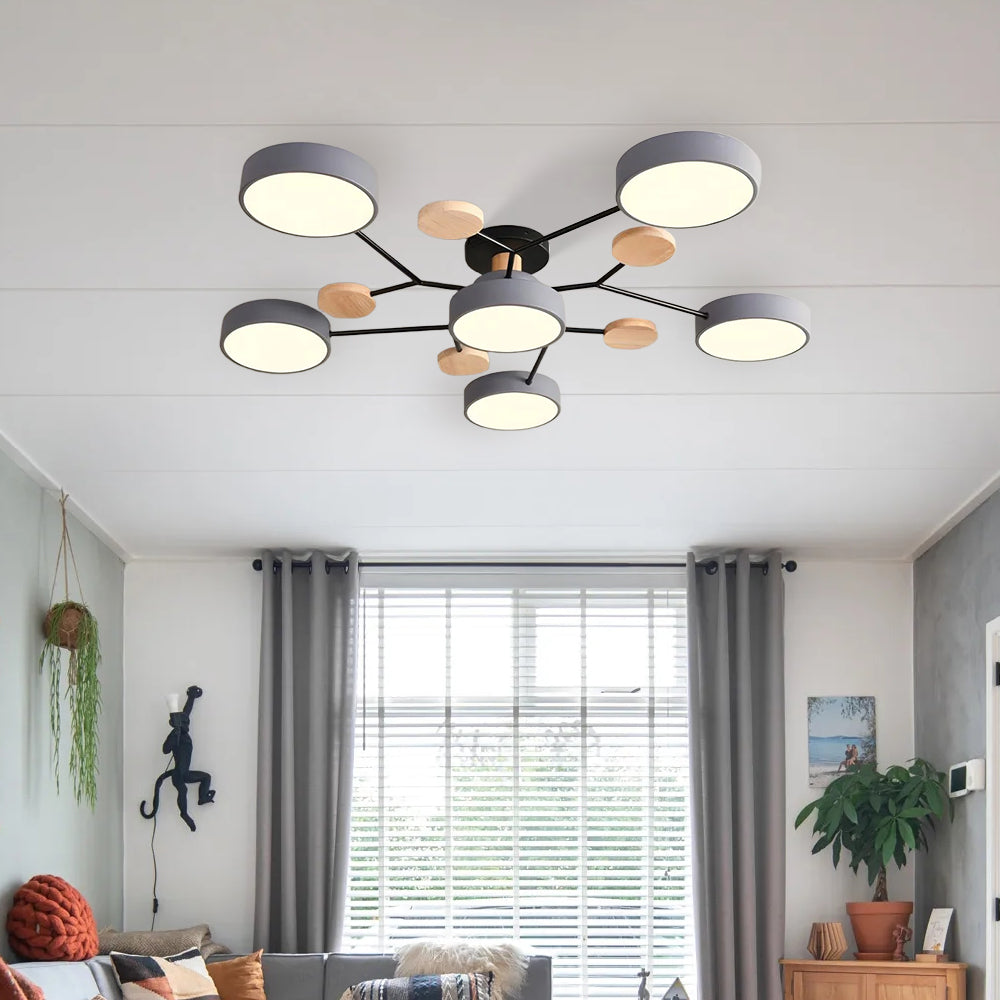 Cylindra LED Ceiling Light Fixture | Energy-Efficient, Modern Design 26