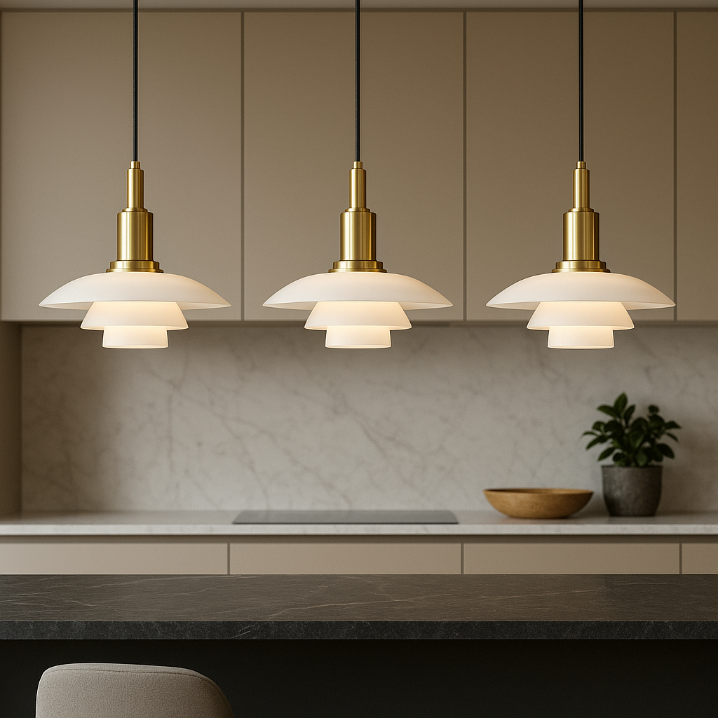 Dazzle Pendant Light | Scandinavian Glass, Adjustable Height 7