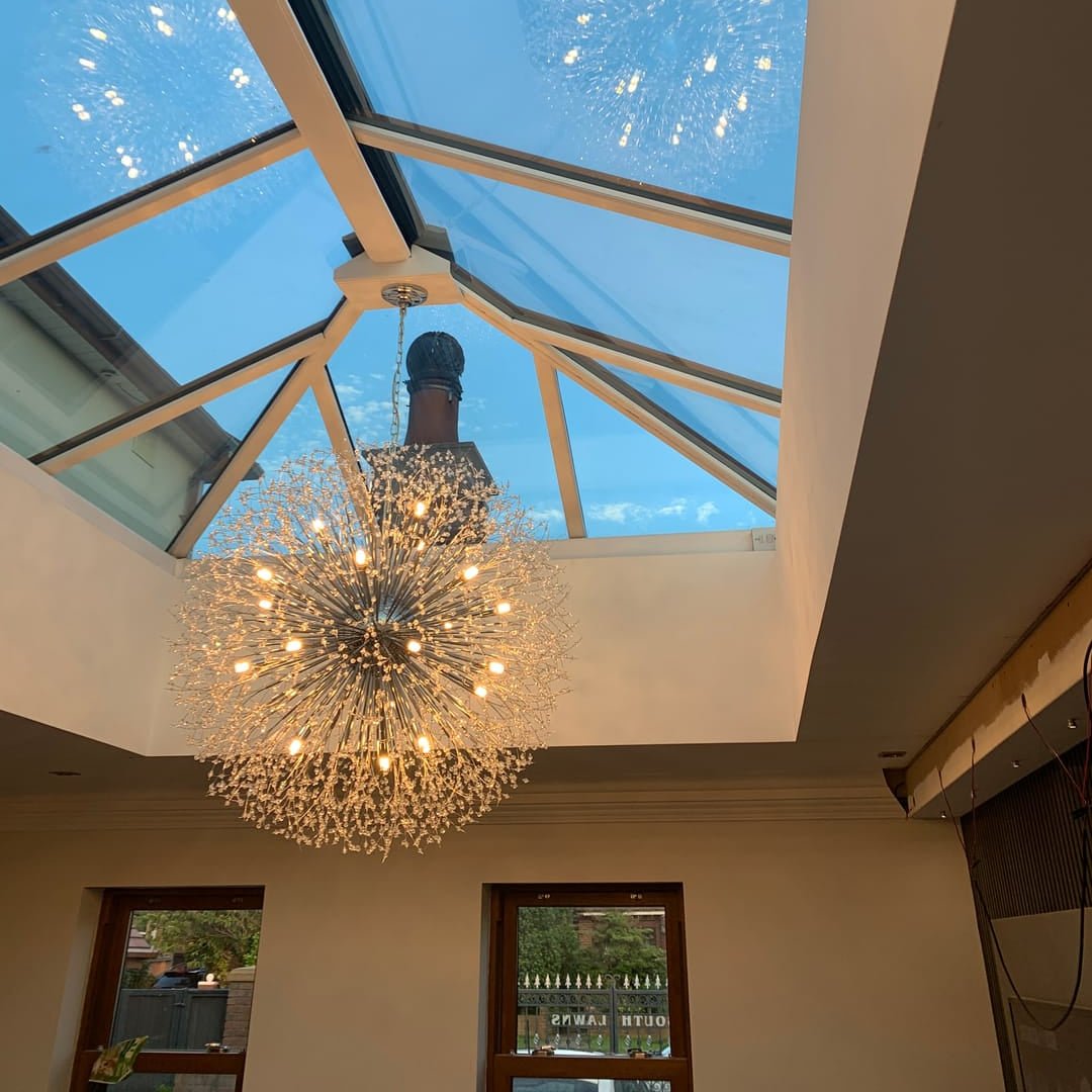 Fuego Chandelier | Oversized Sputnik, Brass Finish 0