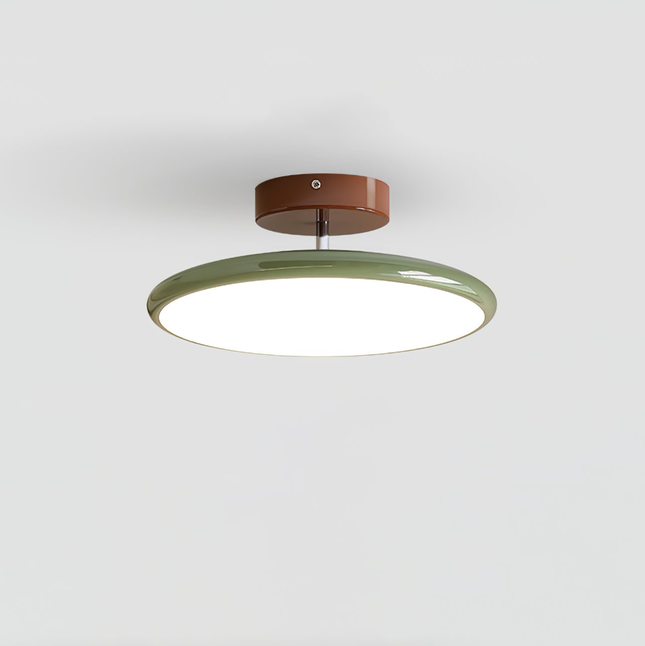 Fynex Flush Mount Ceiling Light | Colorful Metal and Acrylic Design, Adjustable Head 10