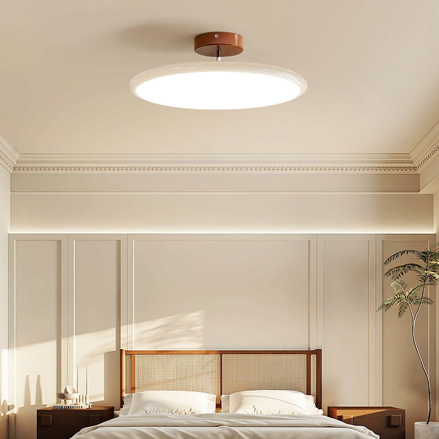 Fynex Flush Mount Ceiling Light | Colorful Metal and Acrylic Design, Adjustable Head 11