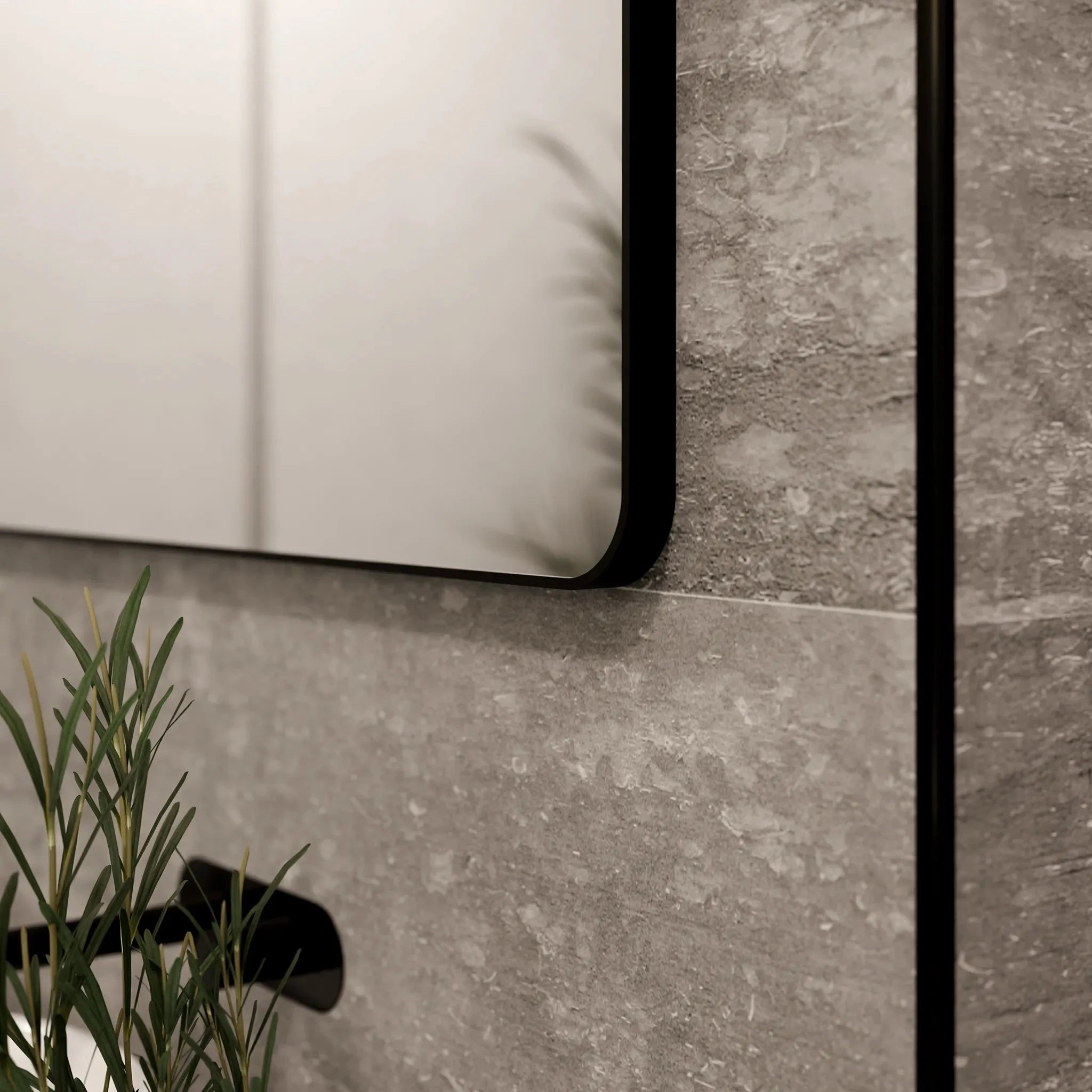 Jett Slim Frame Mirror | High-Quality Glass, Rotatable Design 3