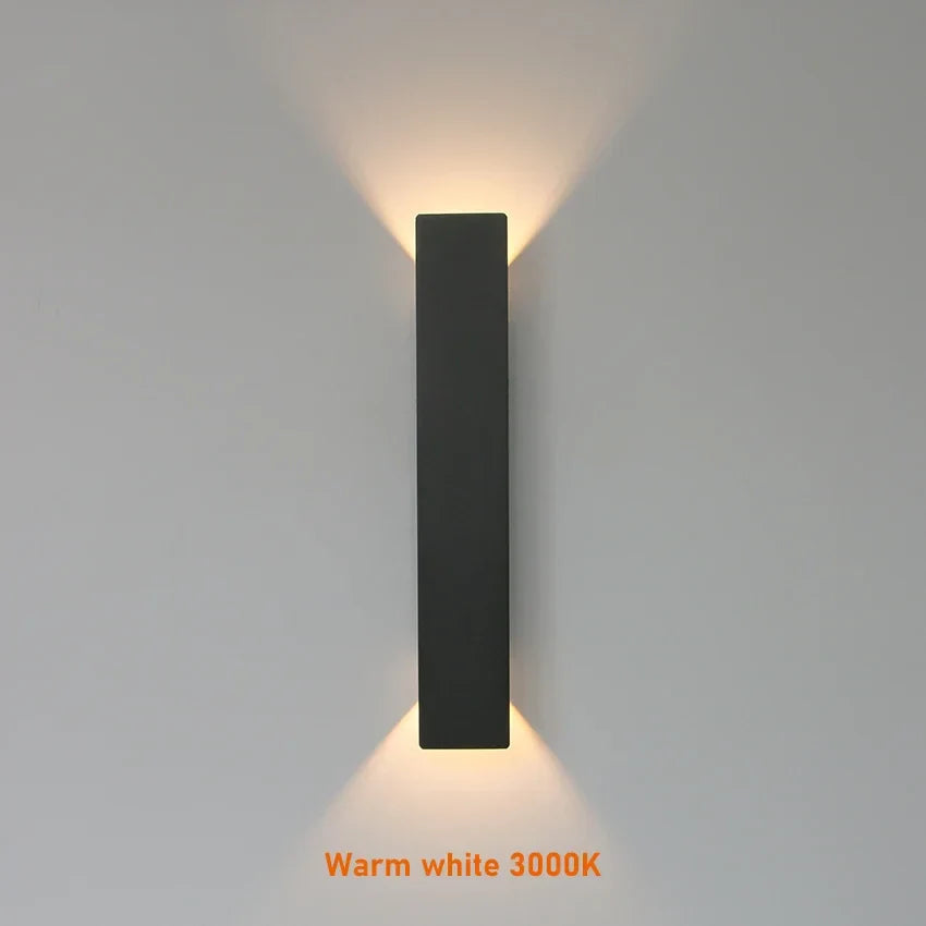 Mira Outdoor Wall Lantern | Waterproof LED, Modern Up and Down Light 2