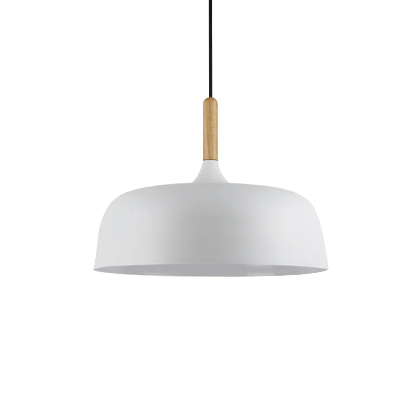 Mira Pendant Light | Wooden Accent, Scandinavian Design for Kitchen Island Lighting 0