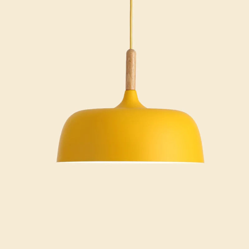 Mira Pendant Light | Wooden Accent, Scandinavian Design for Kitchen Island Lighting 10