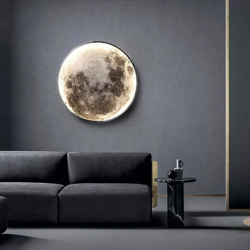 Mira Wall Sconce | Dimmable LED, Moon Design 5