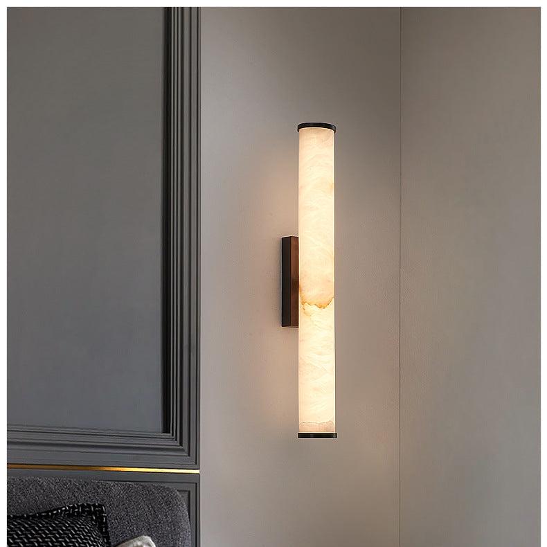Mira Wall Sconce | Spanish Marble Effect, Minimalist Design 4