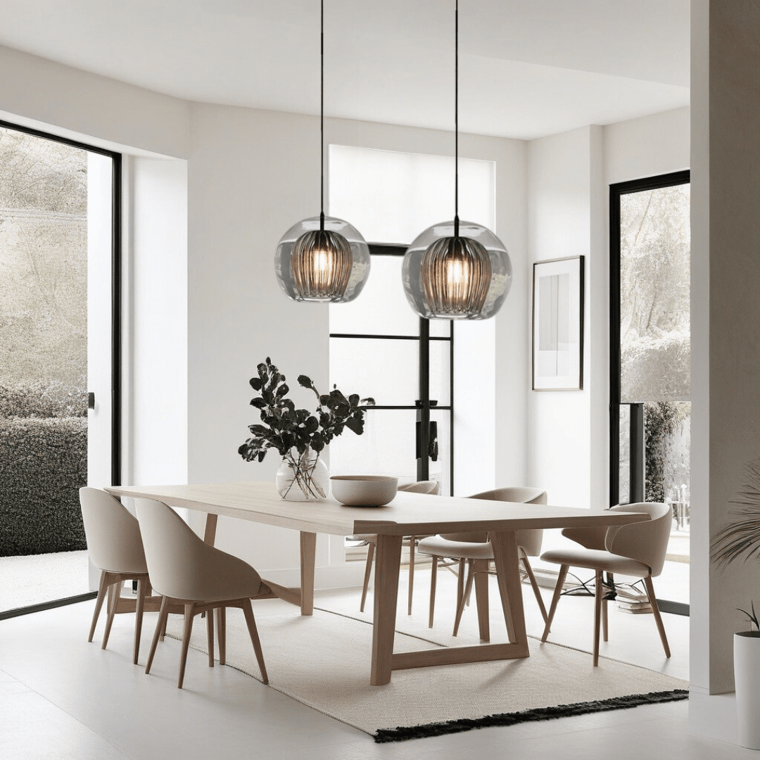 Mizan Pendant Light | Handblown Glass, Unique Orbs for Kitchen and Dining 1