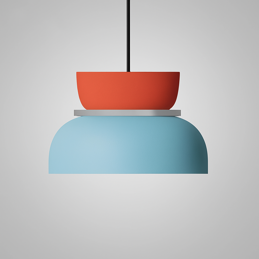 Noble Pendant Light | Zinc Alloy, Dual-tone Kitchen Island Lighting 9