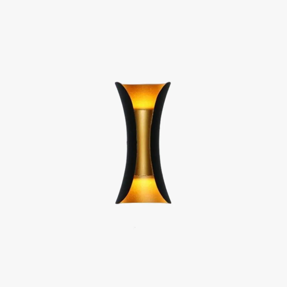 Noxen Outdoor Wall Lamp | Metal and Acrylic, IP65 Rated for Garden and Corridor 1
