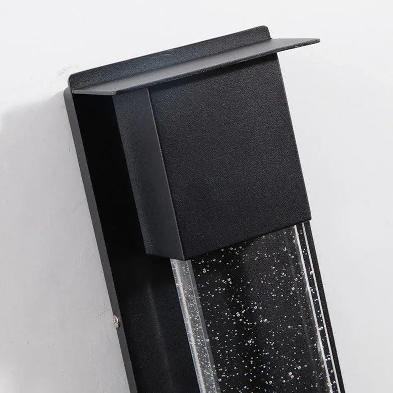 Oriana Outdoor Wall Lantern | Crystal Design, Motion Sensor, Waterproof 3