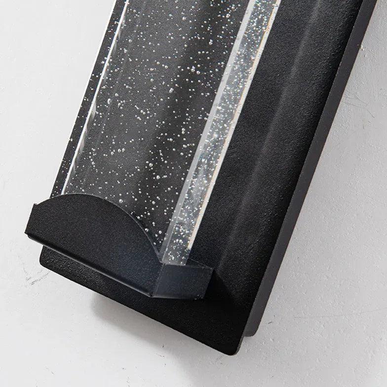 Oriana Outdoor Wall Lantern | Crystal Design, Motion Sensor, Waterproof 4