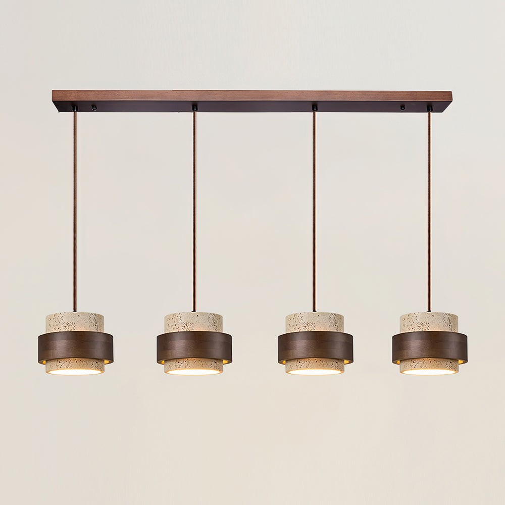 Pera Pendant Light | Travertine Stone, Modern Design 11