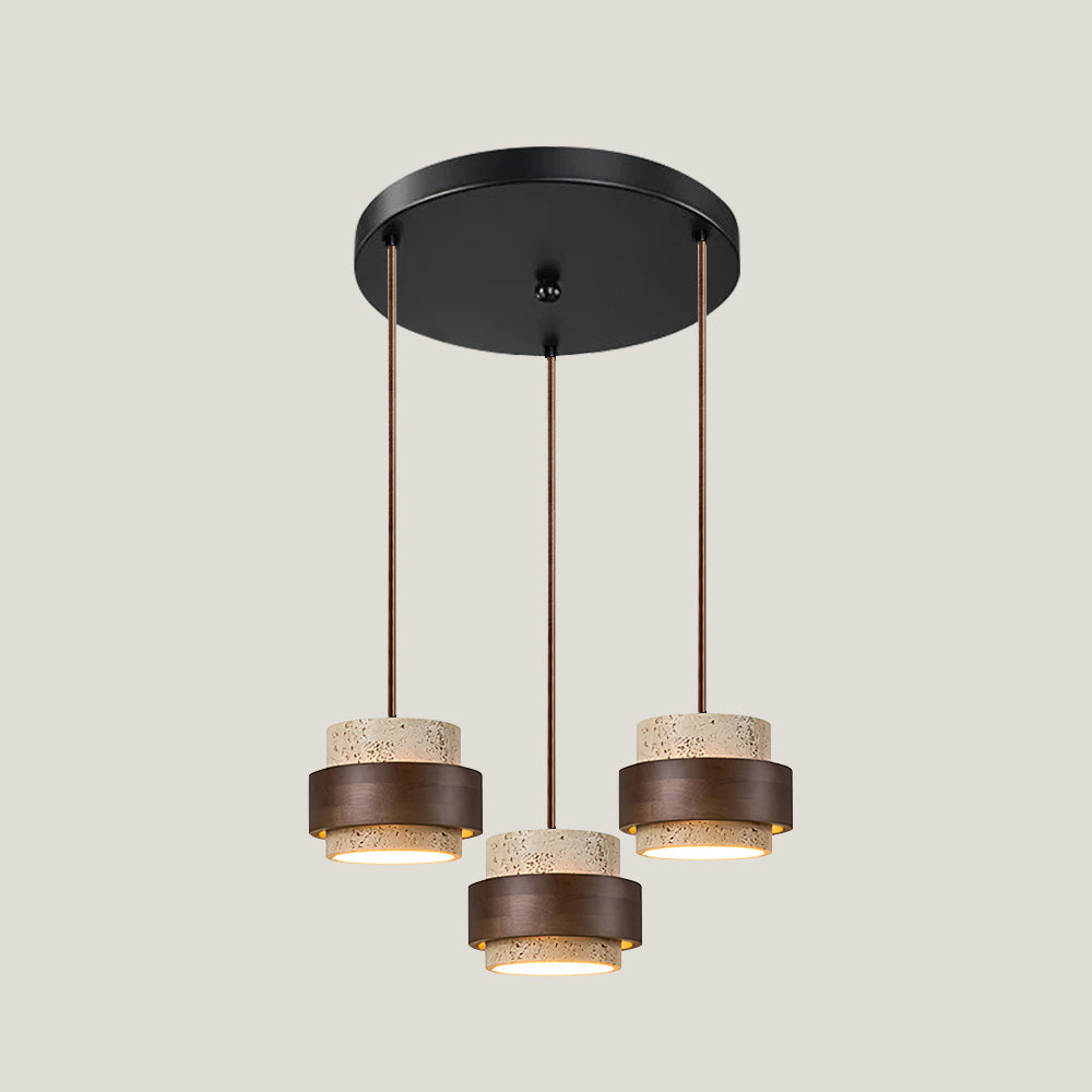 Pera Pendant Light | Travertine Stone, Modern Design 12