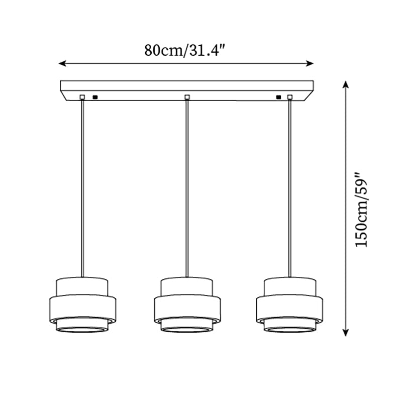 Pera Pendant Light | Travertine Stone, Modern Design 8