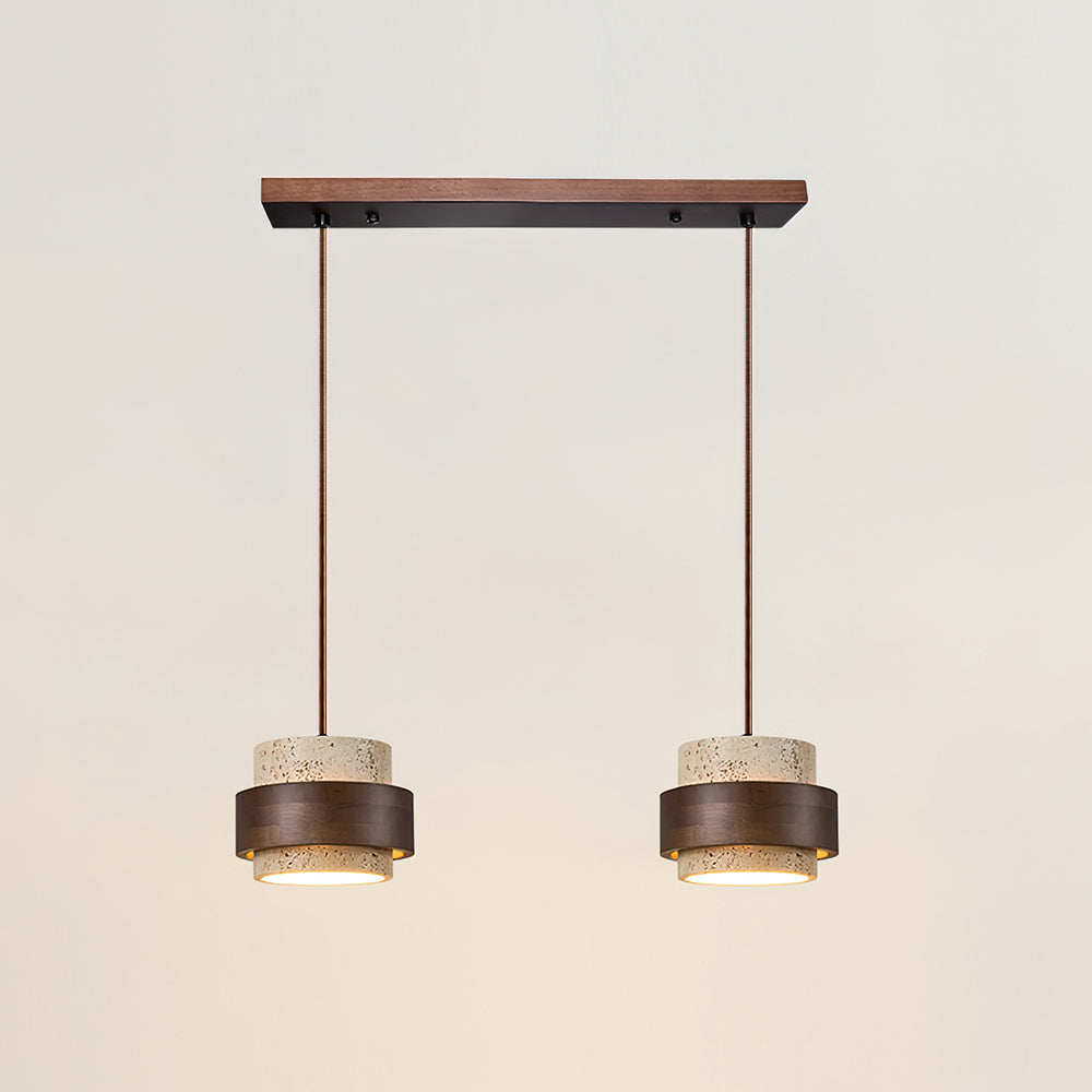 Pera Pendant Light | Travertine Stone, Modern Design 9